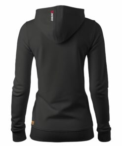 damska bluza czarna tył