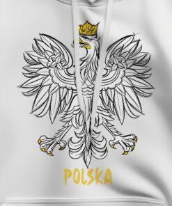 Damska Bluza Patriotyczna xPatriot – Orzeł Biały Polska – Biała