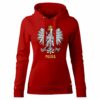 Damska Bluza Patriotyczna xPatriot – Orzeł Biały Polska – Czerwona