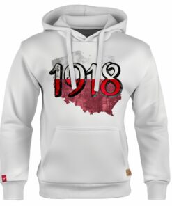 Dziecięca Bluza Patriotyczna xPatriot 1918 Niepodległa Biała