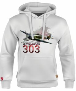 Dziecięca Bluza Patriotyczna xPatriot Dywizjon 303 Biała