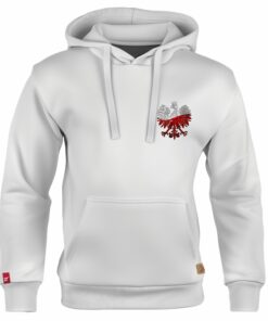 Dziecięca Bluza Patriotyczna xPatriot Orzeł Biało-Czerwony – Biała