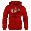 Dziecięca Bluza Patriotyczna xPatriot Orzeł Biało-Czerwony – Czerwona