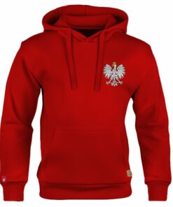 Dziecięca Bluza Patriotyczna xPatriot Orzeł Biały Godło Czerwona