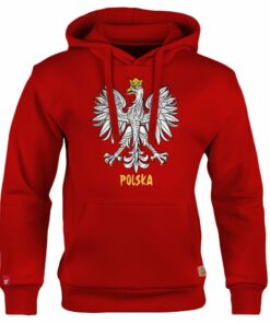Dziecięca Bluza Patriotyczna xPatriot Orzeł Polska Złoty Czerwona