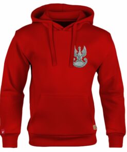 Dziecięca Bluza Patriotyczna xPatriot Orzeł Wojskowy Czerwona