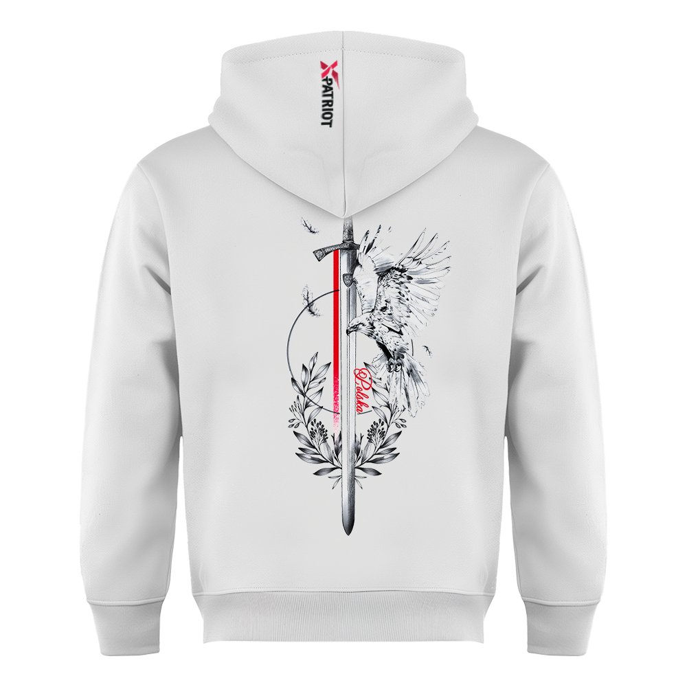 Dziecięca Bluza Patriotyczna xPatriot Szczerbiec Polska Biała