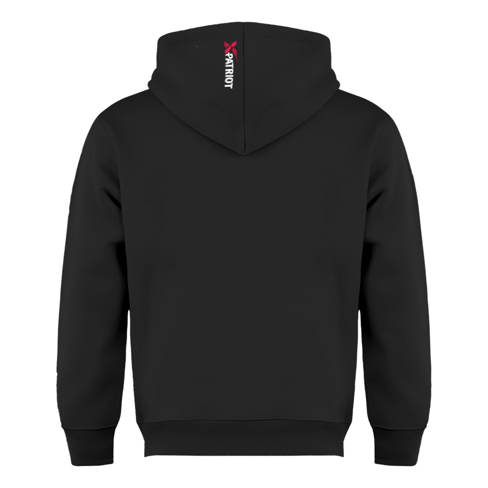 Dziecięca Bluza Patriotyczna xPatriot Szachownica Lotnicza Czarna - obrazek 3