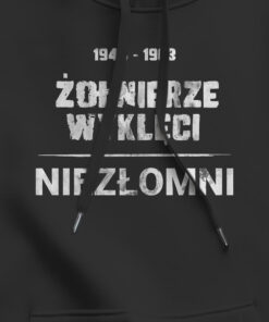 Bluza Patriotyczna xPatriot Żołnierze Wyklęci Niezłomni Czarna zoom