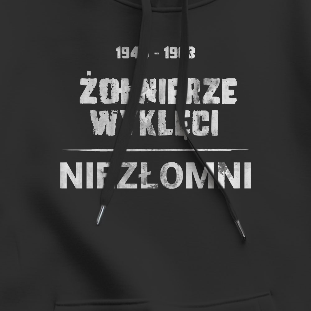 Bluza Patriotyczna xPatriot Żołnierze Wyklęci Niezłomni Czarna zoom