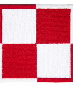 Naszywka Haftowana Szachownica Lotnicza 6x6cm