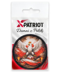 Naszywka Orzeł Niepodległości Okrągła – Rzep