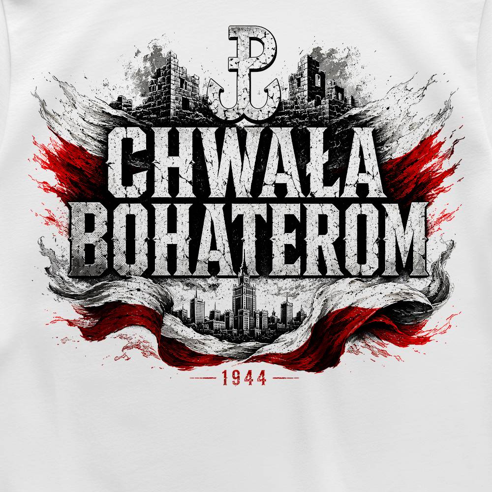 Chwała Bohaterom 1944 Biała zoom