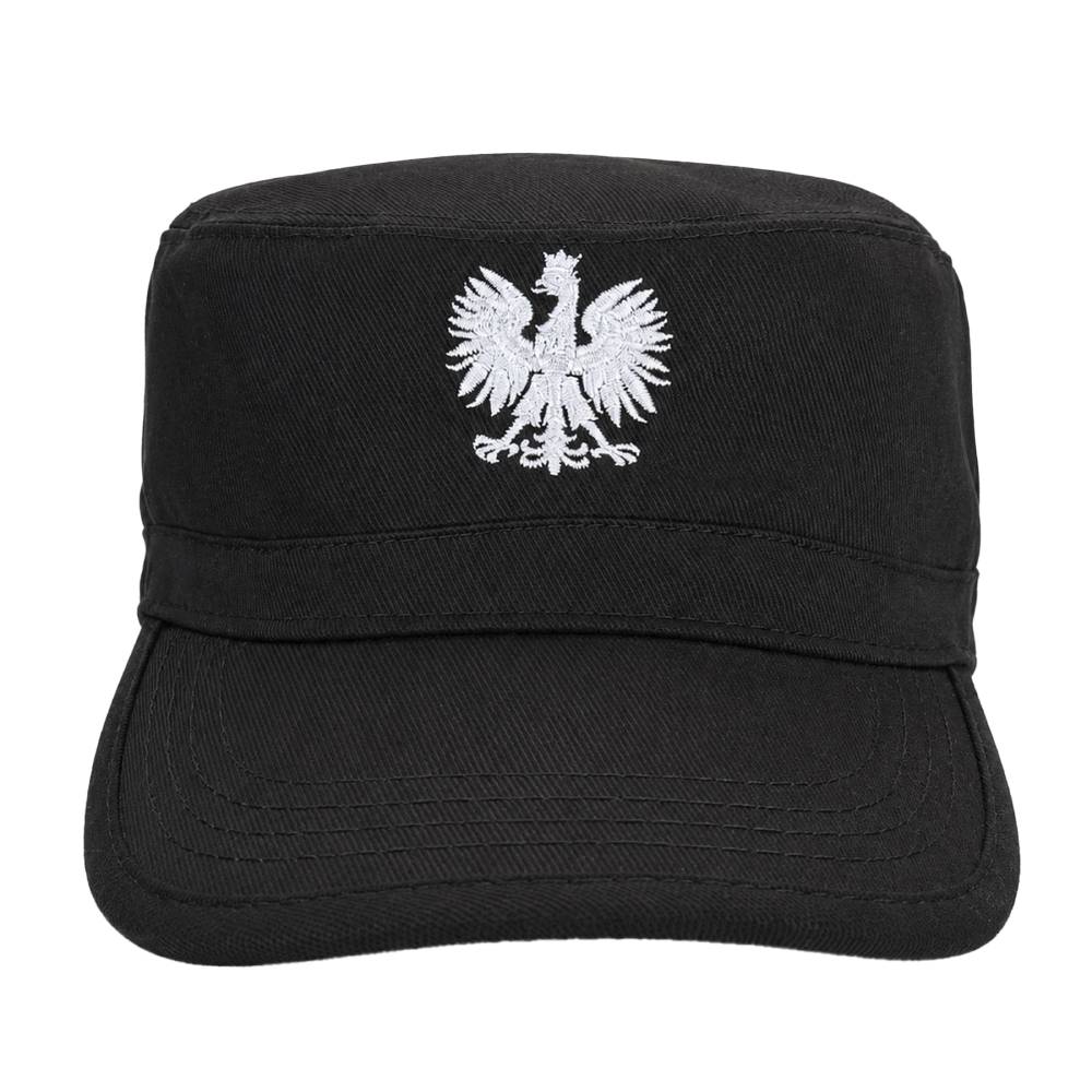 Czapka Patriotyczna Patrolówka xPatriot Orzeł Biały Czarna