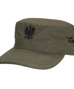 Czapka Patriotyczna Patrolówka xPatriot Orzeł Czarny Haft Olive
