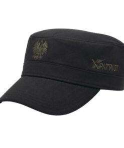 Czapka Patriotyczna Patrolówka xPatriot Orzeł Olive Czarna