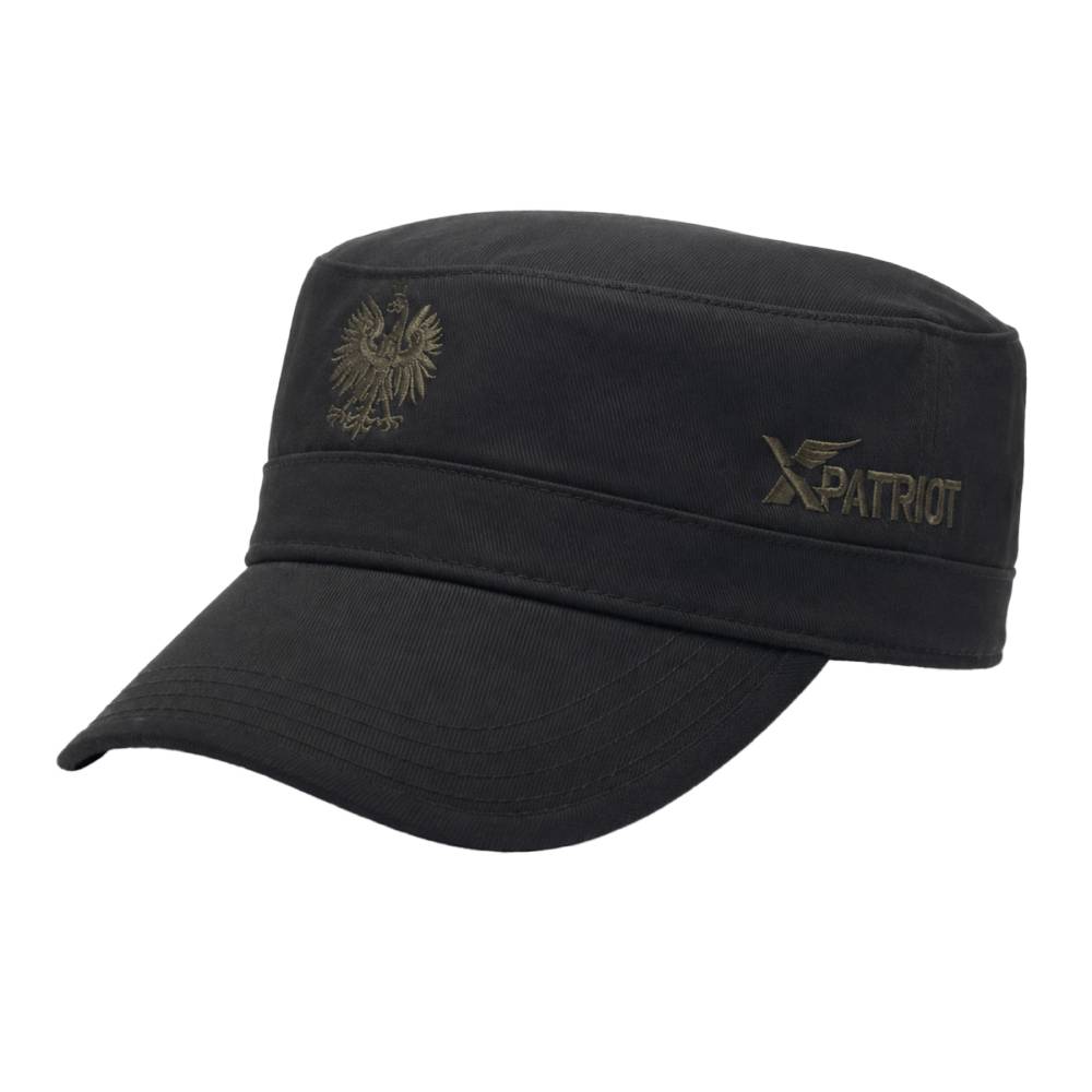 Czapka Patriotyczna Patrolówka xPatriot Orzeł Olive Czarna