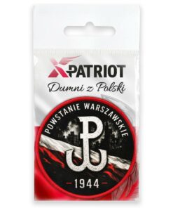 PLAKIETKA PATRIOTYCZNA POWSTANIE WARSZAWSKIE 1944 POLSKA WALCZĄCA RZEP 80 MM