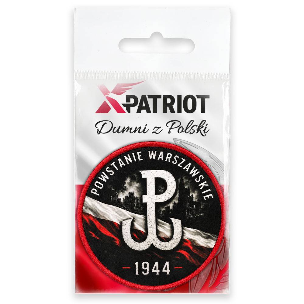 PLAKIETKA PATRIOTYCZNA POWSTANIE WARSZAWSKIE 1944 POLSKA WALCZĄCA RZEP 80 MM