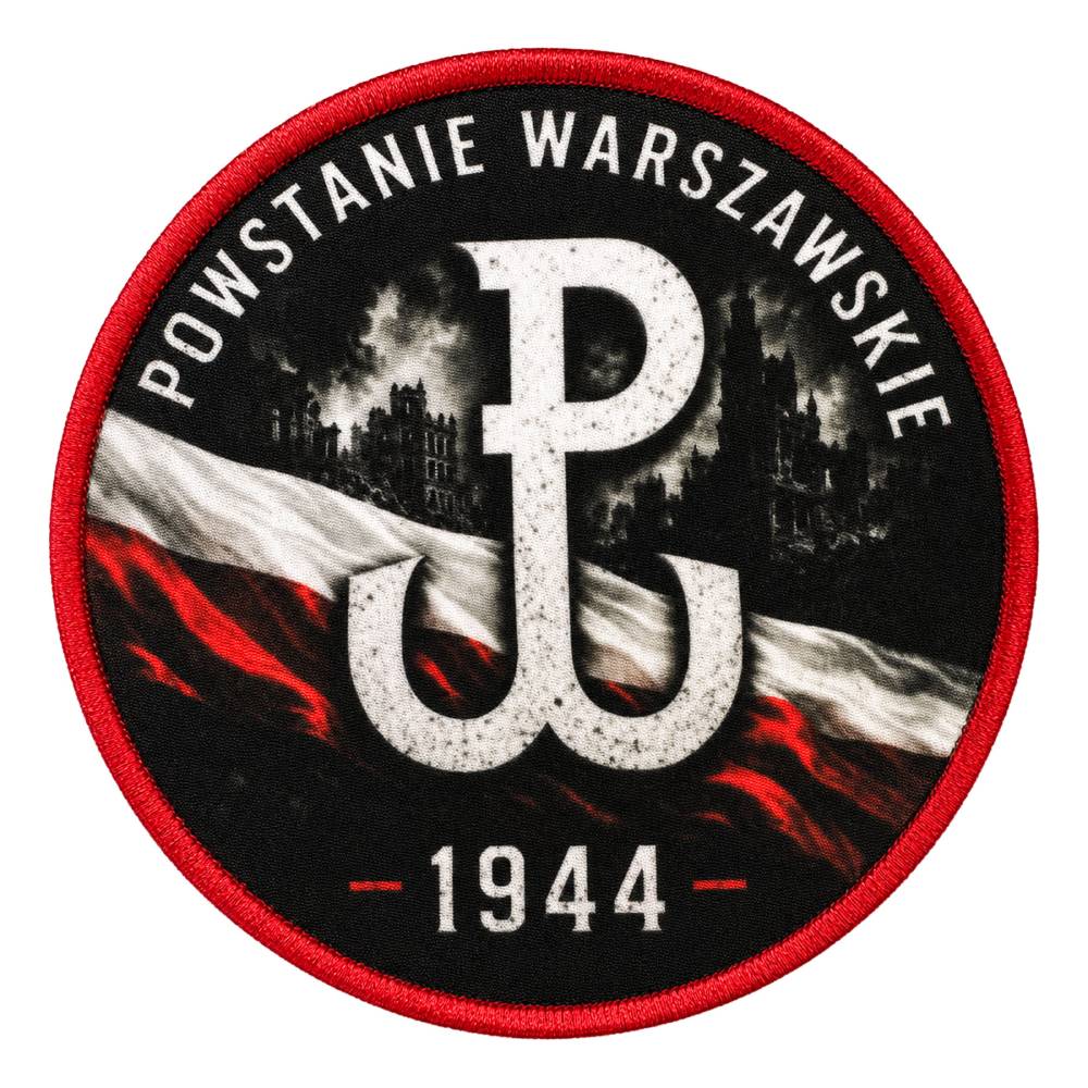 PLAKIETKA PATRIOTYCZNA POWSTANIE WARSZAWSKIE 1944 POLSKA WALCZĄCA RZEP 80 MM