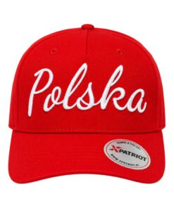 Czapka z Daszkiem Patriotyczna xPatriot Polska Czerwona z Haftem