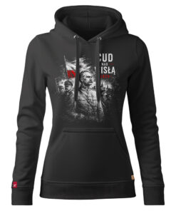 Damska Bluza Patriotyczna xPatriot Cud nad Wisłą 1920 Czarna