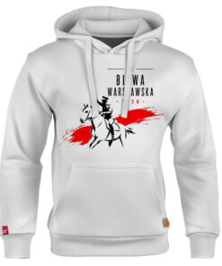 Dziecięca Bluza Patriotyczna xPatriot Bitwa Warszawska 1920 Biała