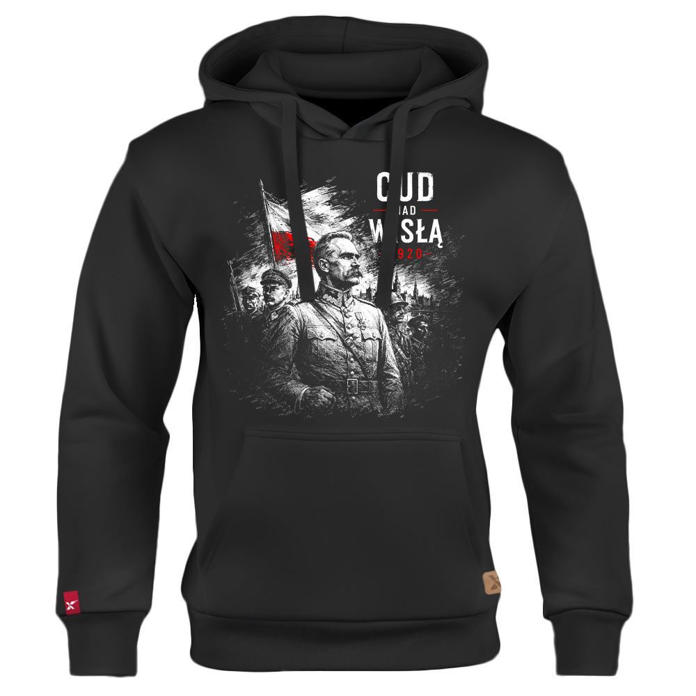 Dziecięca Bluza Patriotyczna xPatriot Cud nad Wisłą 1920 Czarna