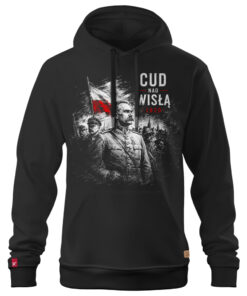 Męska Bluza Patriotyczna xPatriot Cud nad Wisłą 1920 Czarna