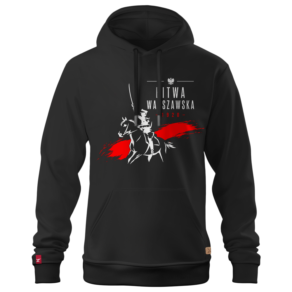 Męska Bluza Patriotyczna xPatriot Bitwa Warszawska 1920 Czarna