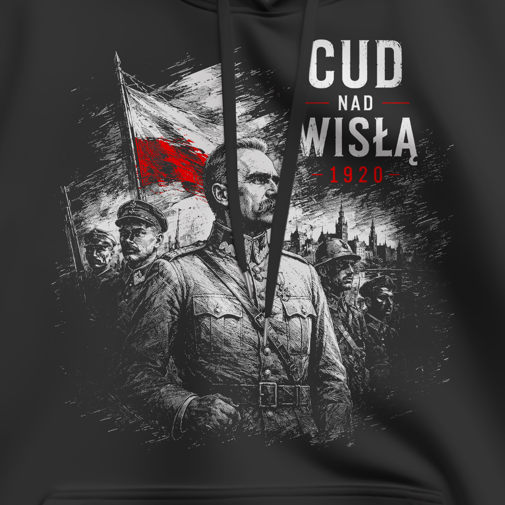 Bluza Patriotyczna xPatriot Cud nad Wisłą 1920 Czarna
