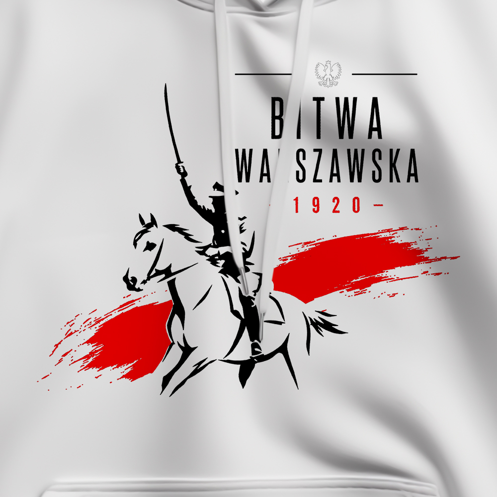 Bluza Patriotyczna xPatriot Bitwa Warszawska 1920 Biała