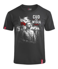 Dziecięca Koszulka Patriotyczna xPatriot Cud nad Wisłą 1920 Czarna