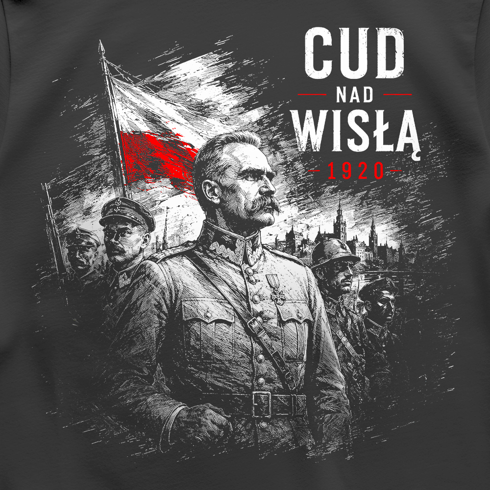 Koszulka Patriotyczna xPatriot Cud nad Wisłą 1920 Czarna
